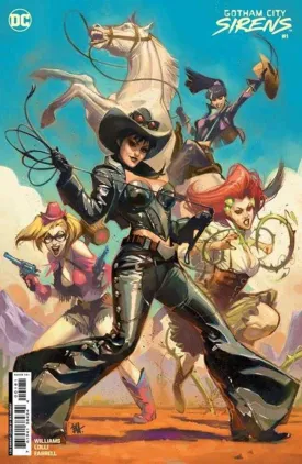 Gotham City Sirens #1 (Of 4) Cover H 1 in 25 Ben Harvey Card Stock Ratio Variant