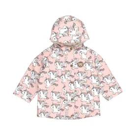 Huxbaby Magical Unicorn Raincoat - Rosebud