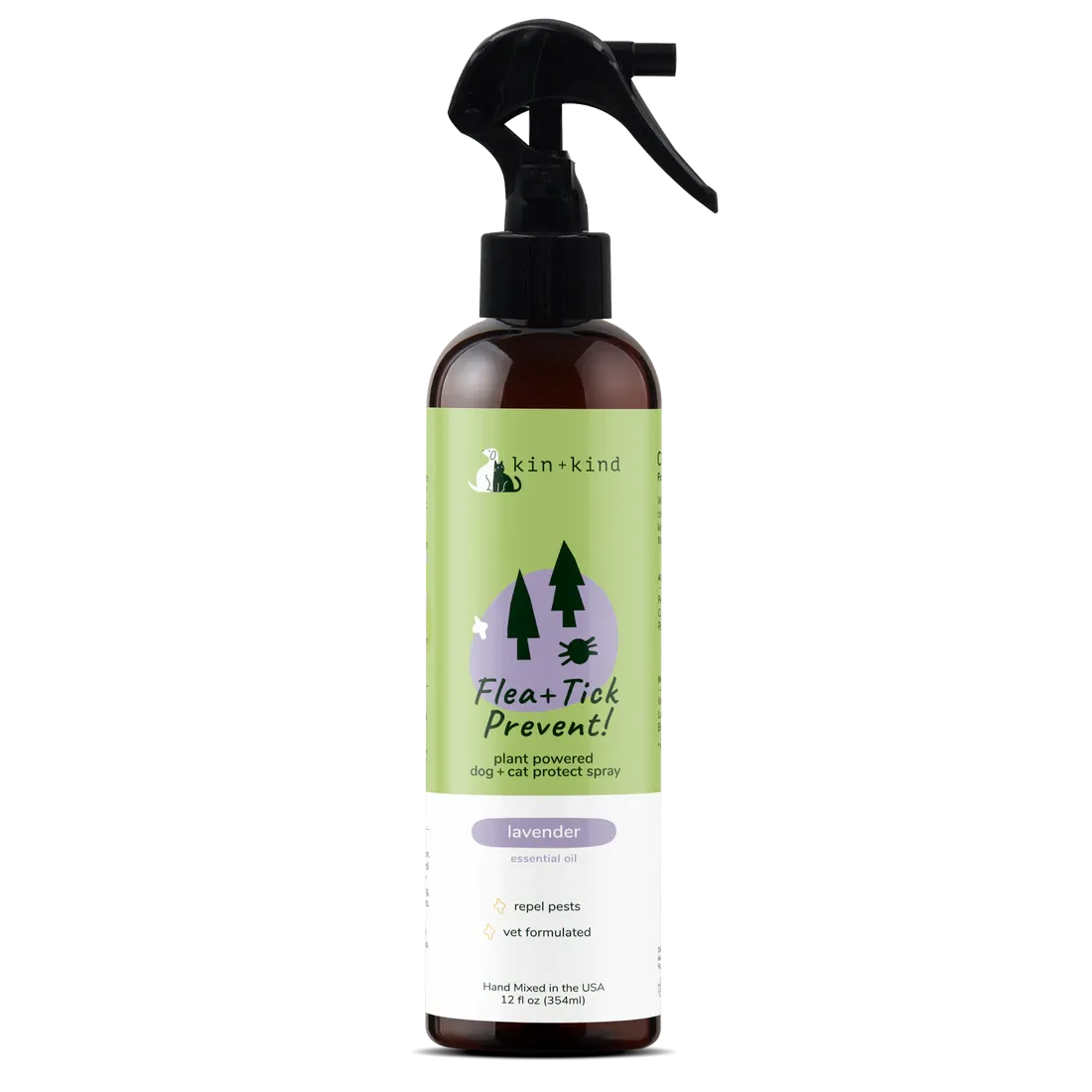 Kin   Kind Organic Flea and Tick Protection Spray