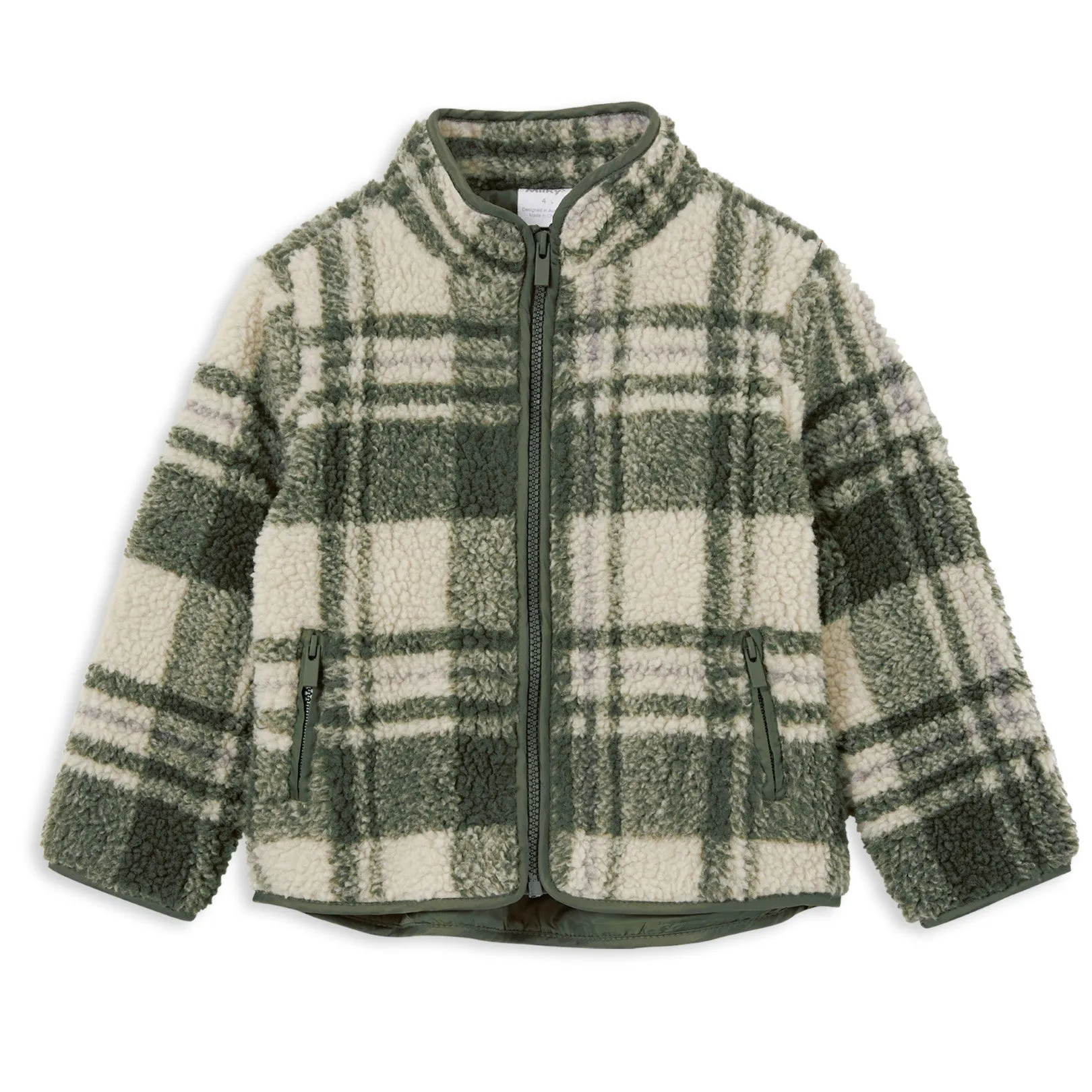 Milky Sherpa Jacket - Check