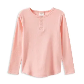 Milky Whisper Rose Henley