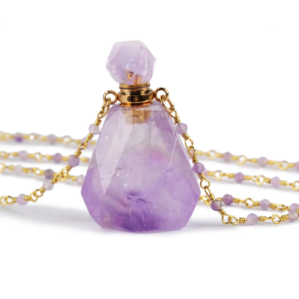 Miraculous Crystal Perfume Bottle Pendants