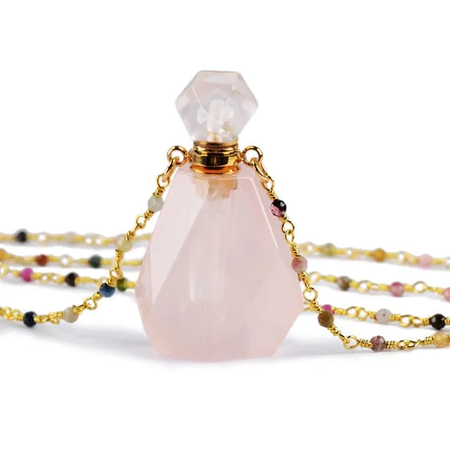 Miraculous Crystal Perfume Bottle Pendants
