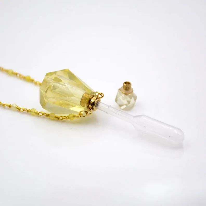 Miraculous Crystal Perfume Bottle Pendants
