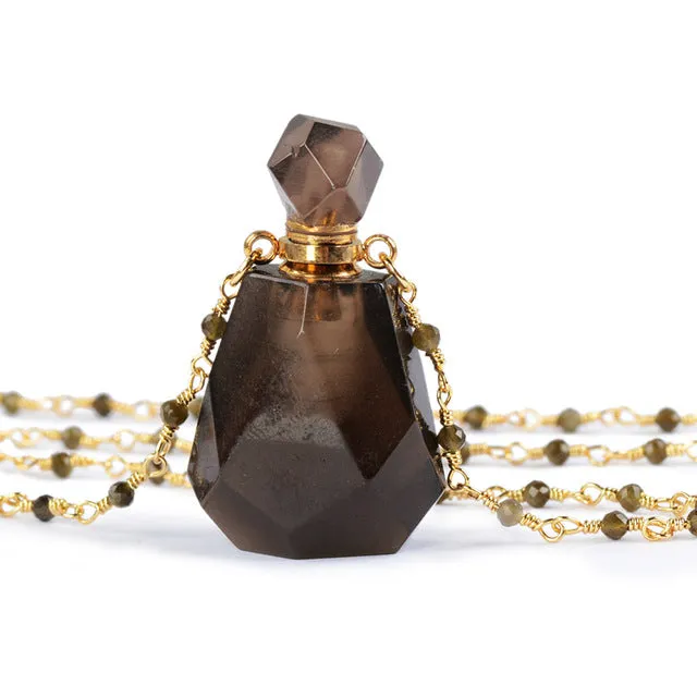 Miraculous Crystal Perfume Bottle Pendants