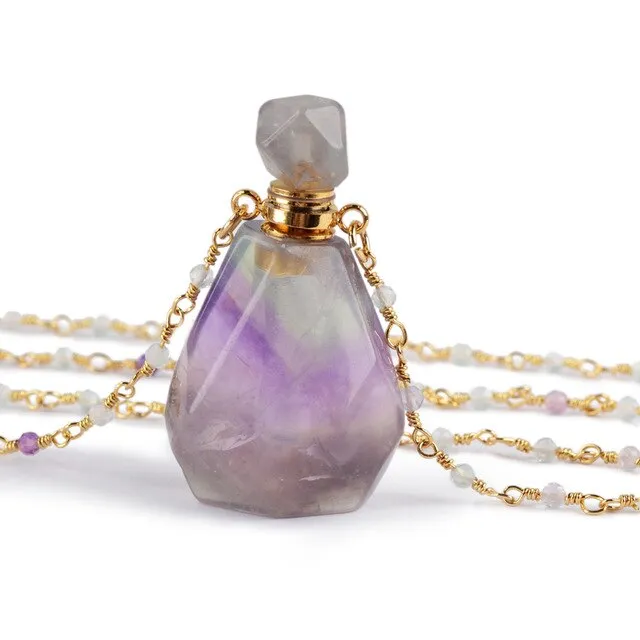 Miraculous Crystal Perfume Bottle Pendants