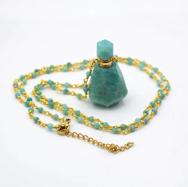 Miraculous Crystal Perfume Bottle Pendants