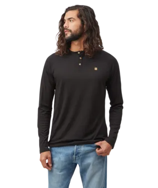 Ten Tree Mens Treeblend Classic Henley Longsleeve