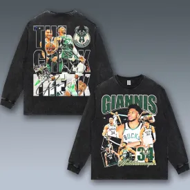 VINTAGE LONG SLEEVE TEE | GIANNIS ANTETOKOUNMPO