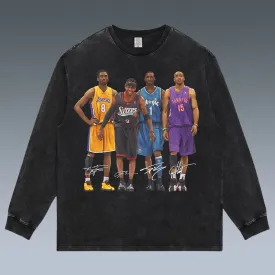 VINTAGE LONG SLEEVE TEE | KOBE-IVERSON-TMAC-VINCE CARTER