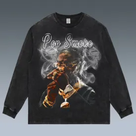 VINTAGE LONG SLEEVE TEE | POP SMOKE