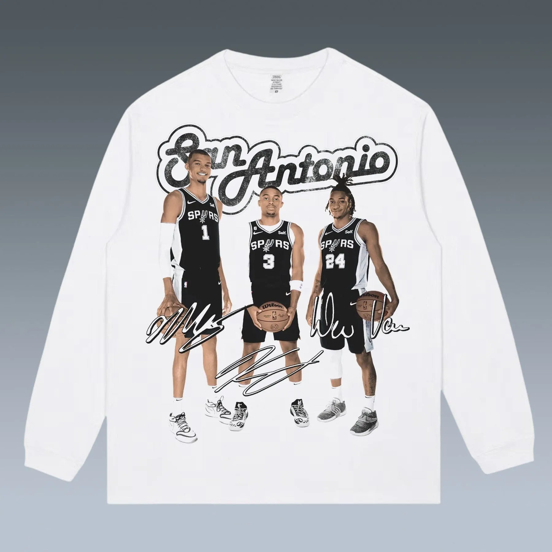 VINTAGE LONG SLEEVE TEE | SAN ANTONIO SPURS