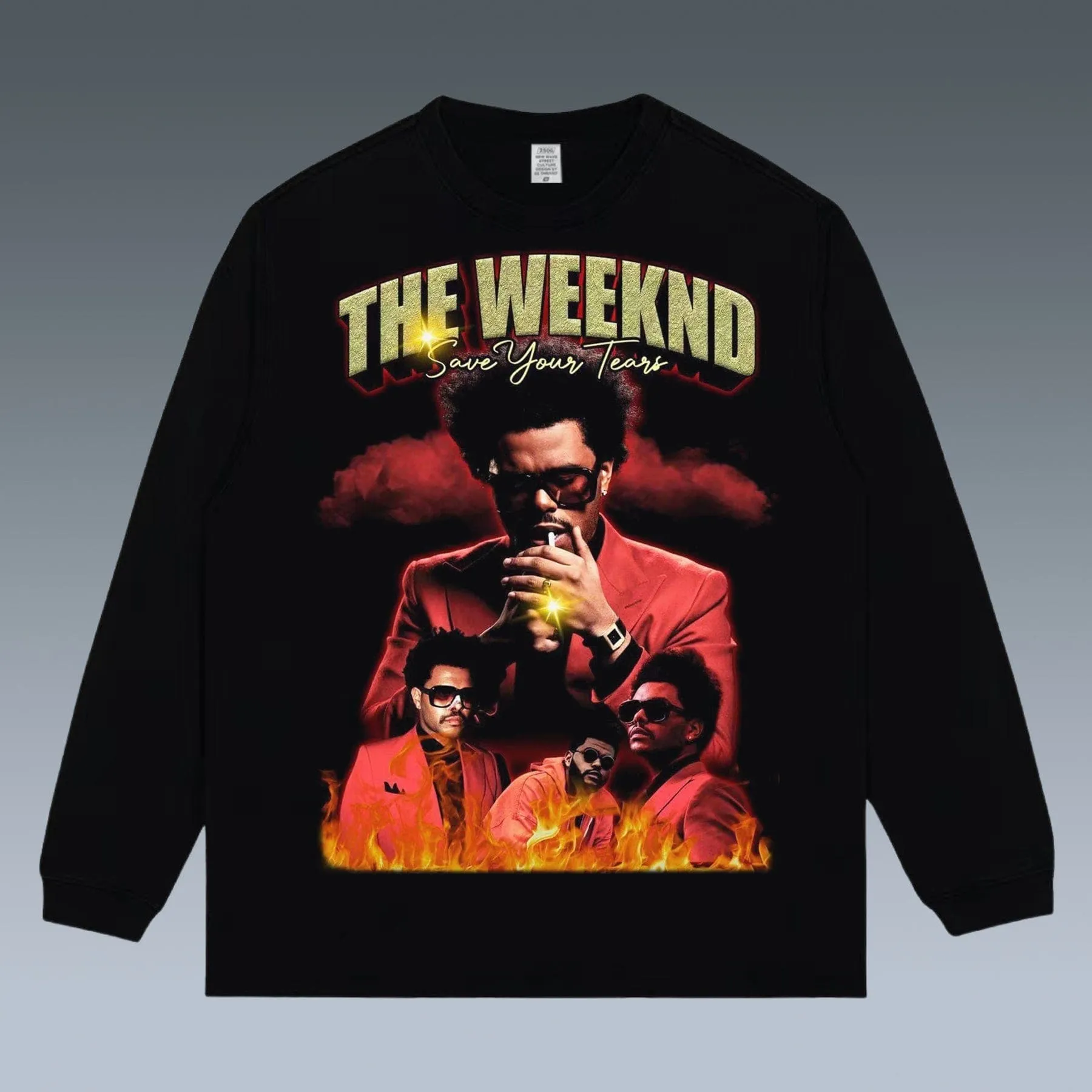 VINTAGE LONG SLEEVE TEE | THE WEEKND